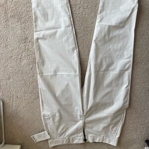 Men's White/Tan Pants